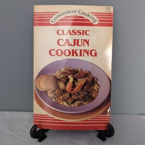 Vintage 1988 Classic Cajun Cooking Cookbook by Mary Ward Convenient Cooking
